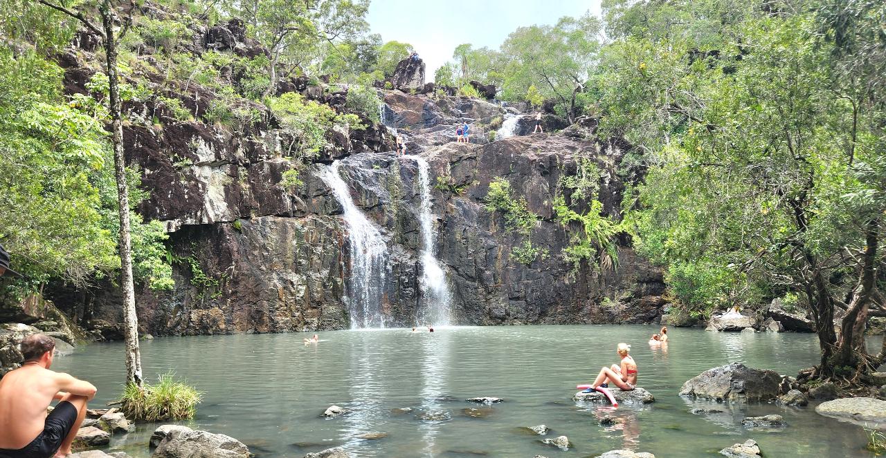 Cedar Creek Waterfalls and 50's Diner