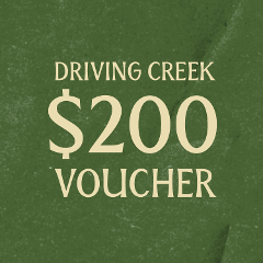 Driving Creek $200 Experience Gift Voucher