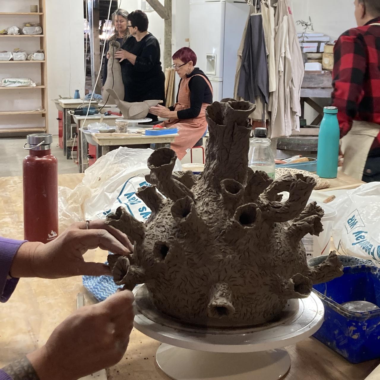 Hand-built Sculpture 8-Week Course with Iona Matheson