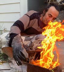 Hikidashi Tea Bowl - Fire and Clay with Aaron Scythe