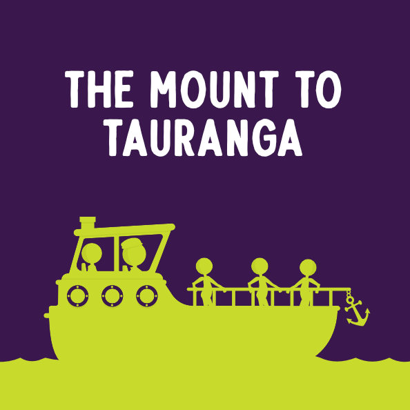 The Mount (Salisbury Wharf) to Tauranga (CBD)