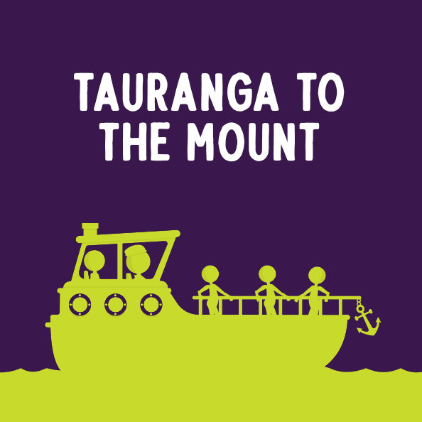 Tauranga (CBD) to The Mount (Salisbury Wharf)