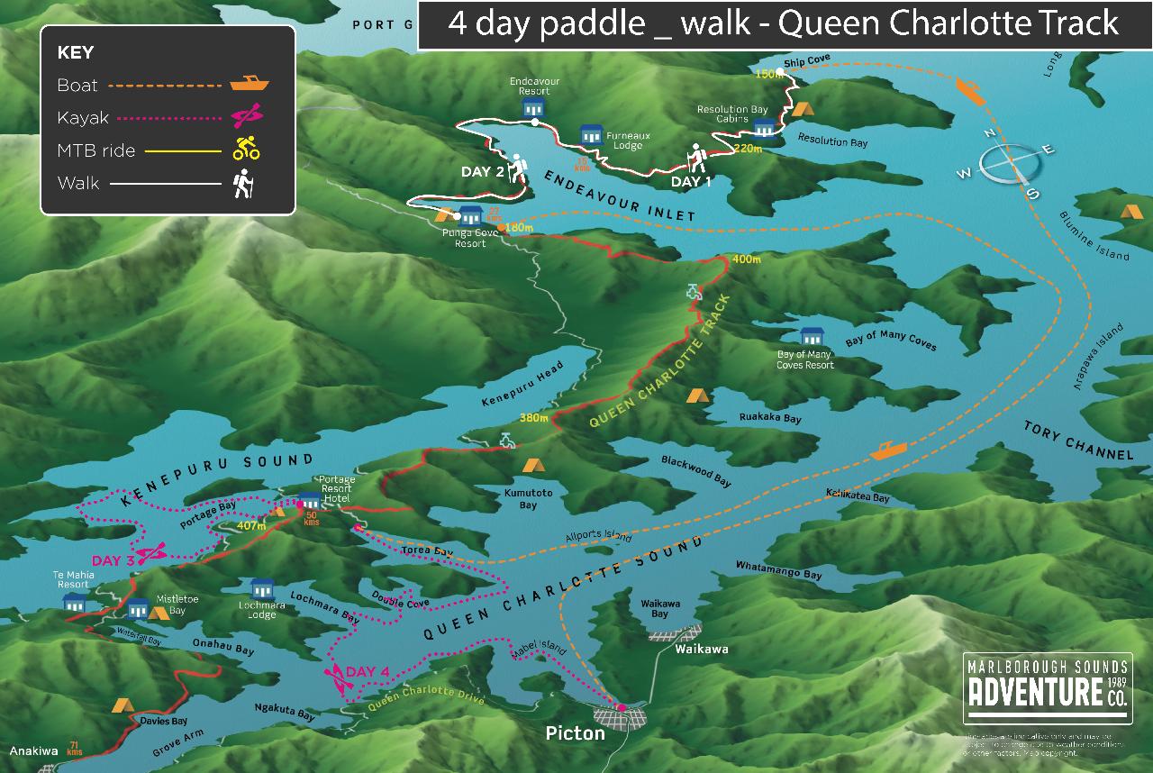 4 Day Paddle & Walk