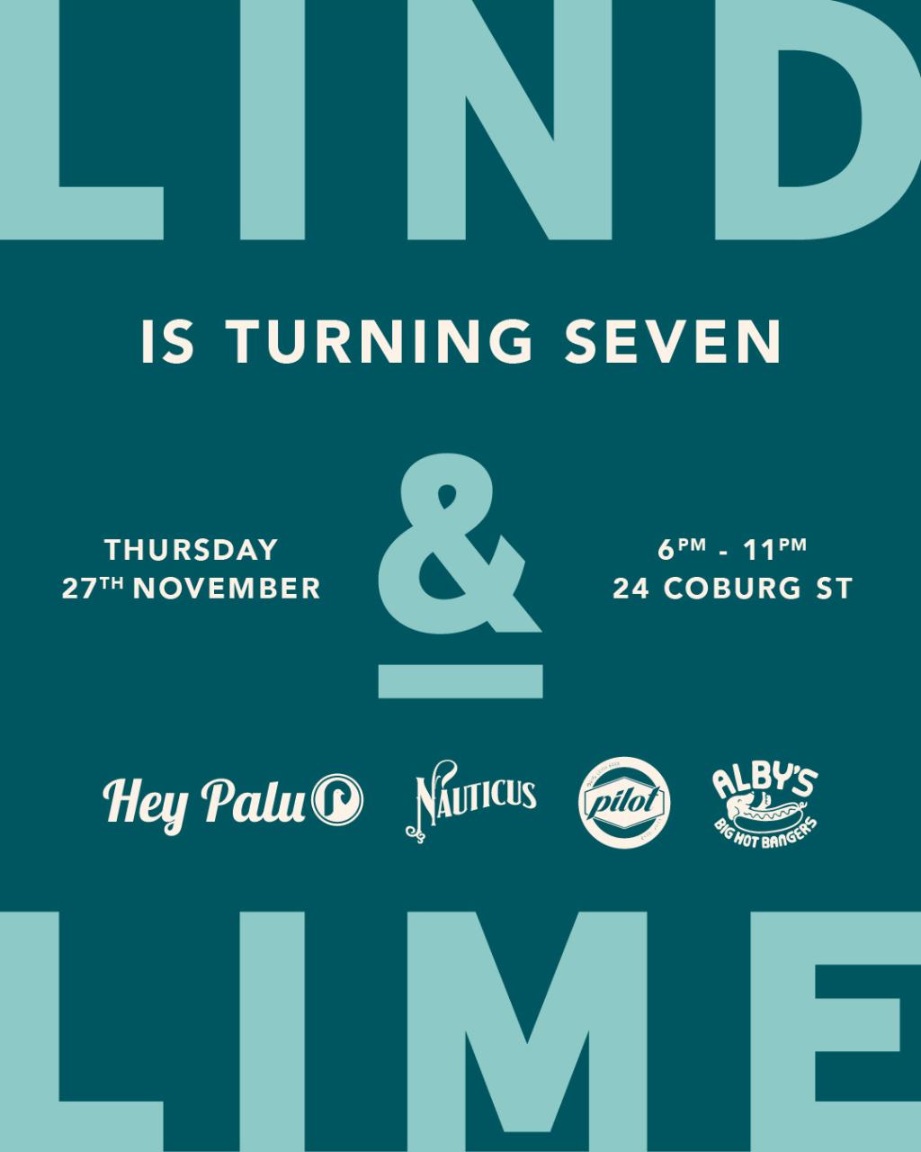 Lind & Lime's 7th Birthday Celebration