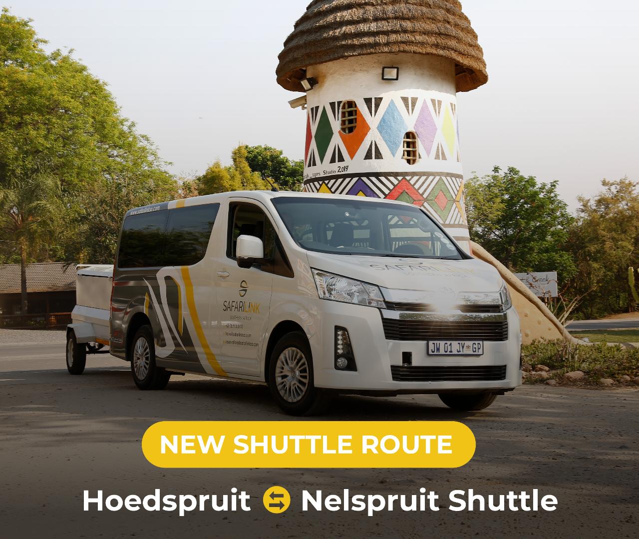 Hoedspruit to Nelspruit Shuttle