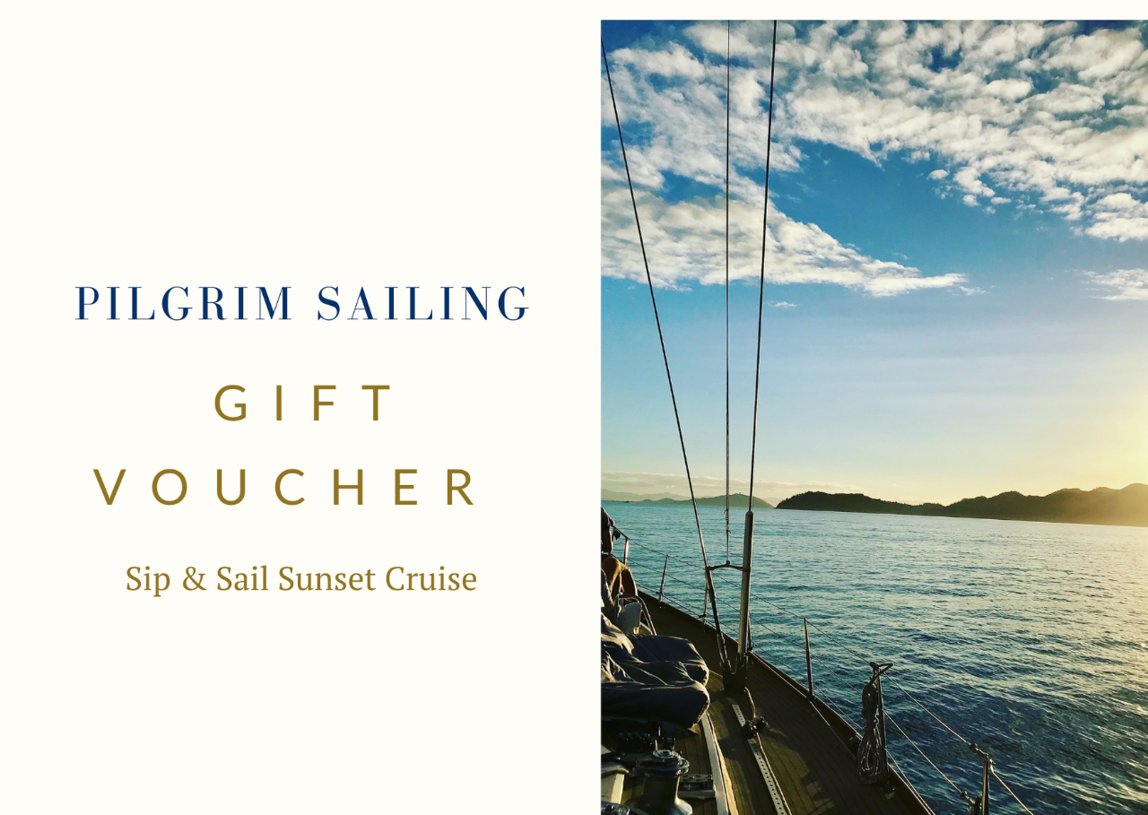 Gift Voucher for Sip & Sail Sunset Cruise