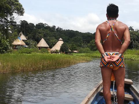 The Embera's indigenous community in Panama