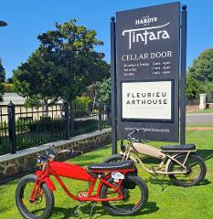 DAILY EBIKE HIRE PICK UP AND DROP OFF AT HARDYS TINTARA 202 MAIN RD MCLAREN VALE