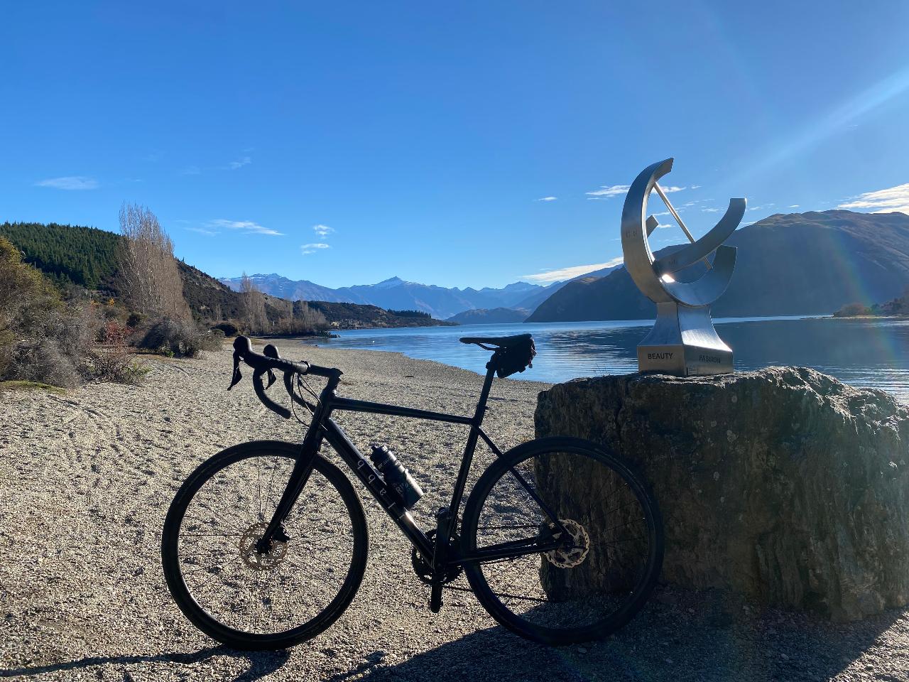 Wanaka and Hawea Trails - Gravel bike hire and shuttle included (experienced cyclists only)