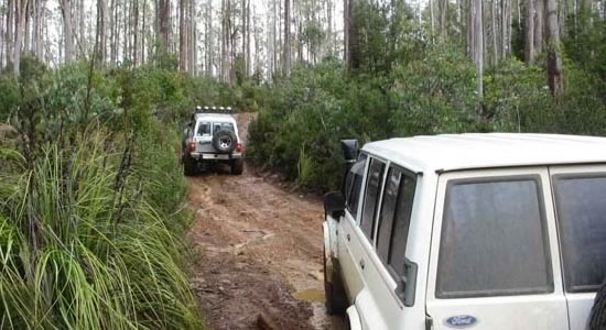 East West Trail 4WD Permit for travel up to 31 December 2023