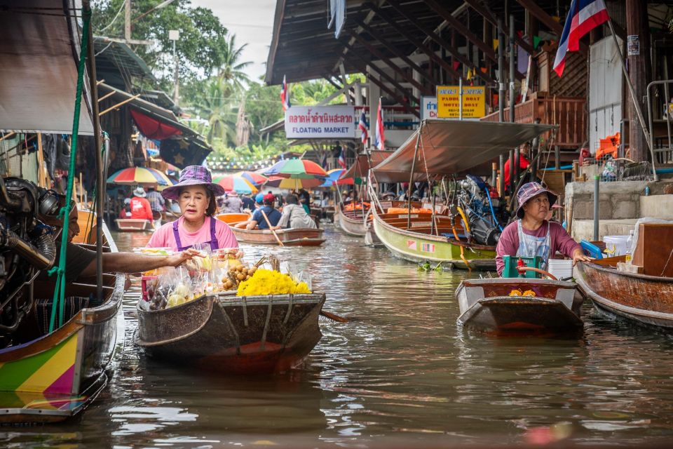 Bangkok Railway & Damnoen Saduak Floating Market Tour: Meeting point at BTS National Stadium Exit 2 roadside (Hotel/Concierge)