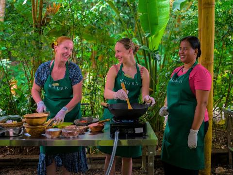 Kaura Bundle Activity : Cooking Experience and Choose Optional Activity with Private Transfer