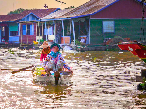 Siem Reap: Tonle Sap Lake and Chong Kneas Floating Village