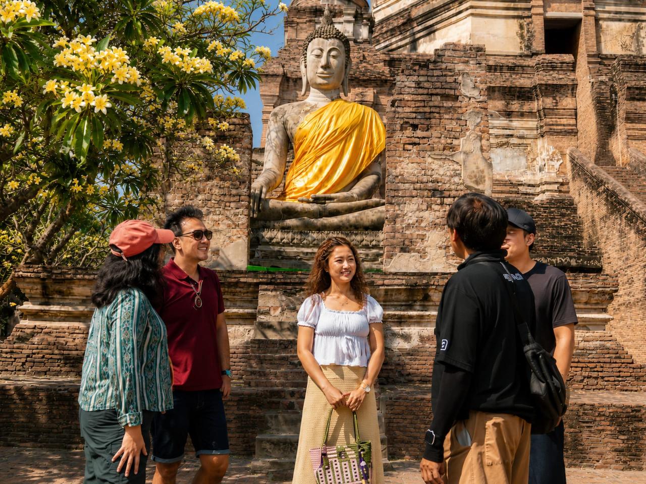  From Bangkok: Ayutthaya, Bang Pa-In Palace & River Cruise Private Tour