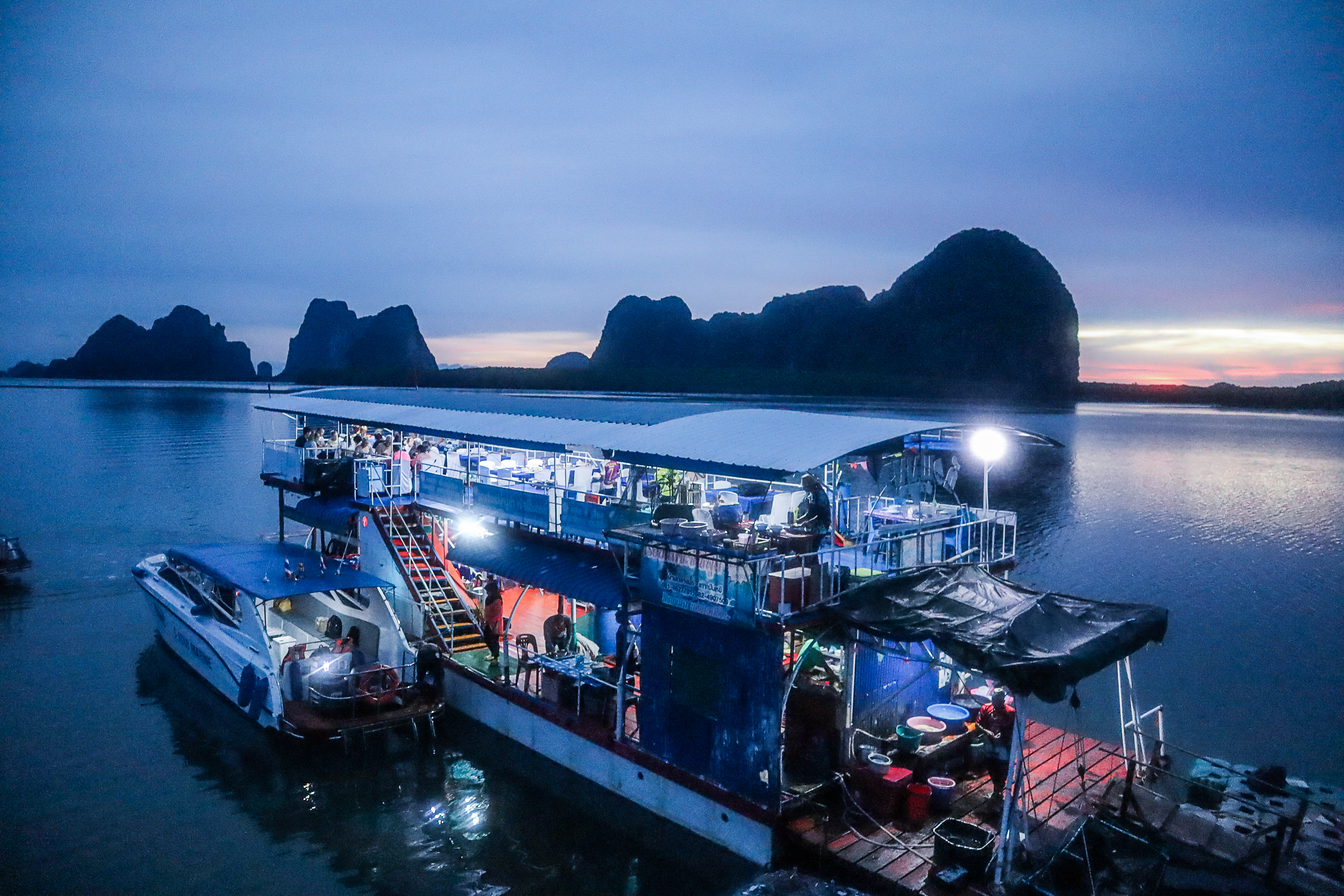Phang Nga Bay Bioluminescent Plankton and Sea Canoes Tour from Phuket