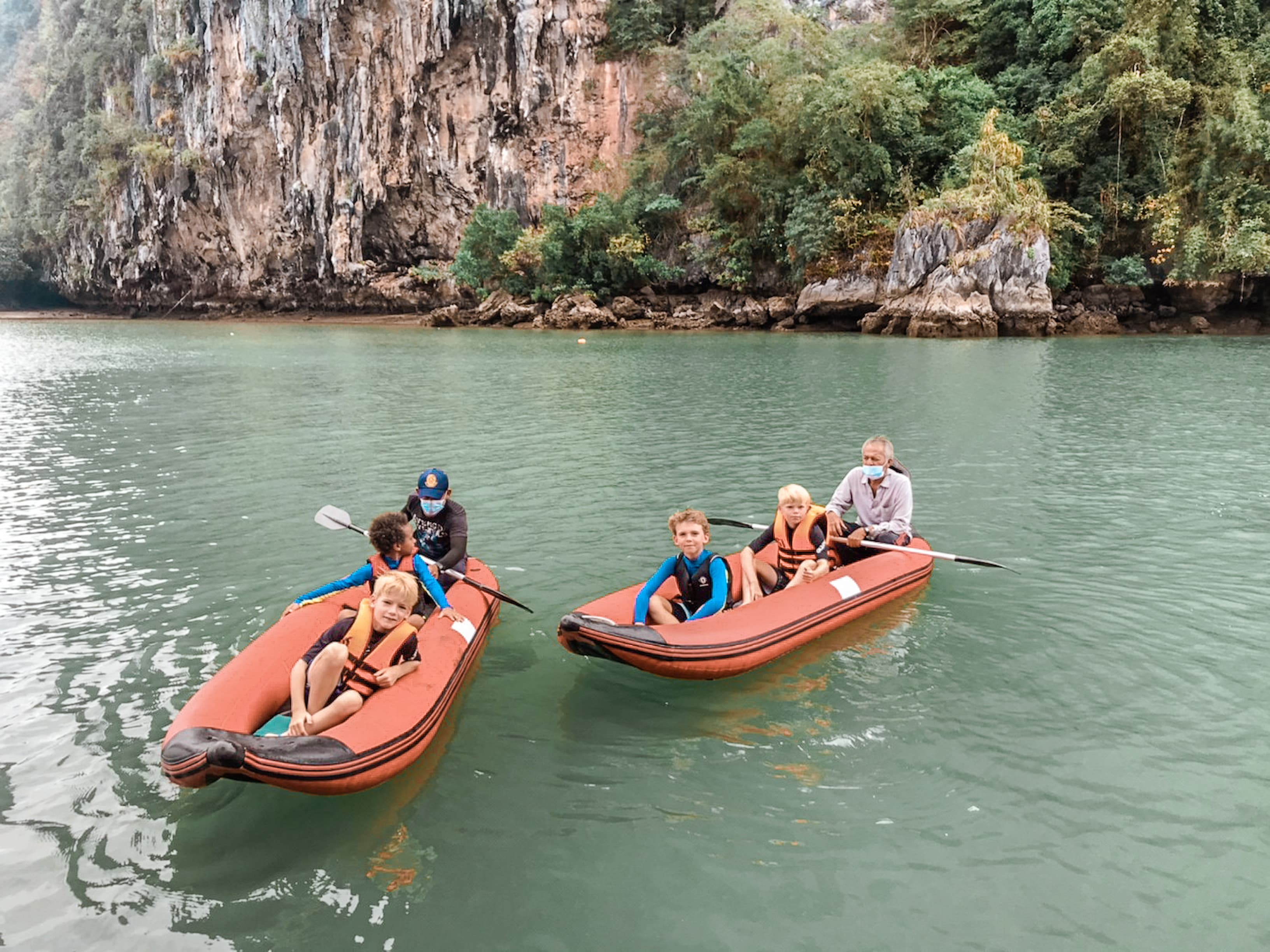 Phang Nga Bay Bioluminescent Plankton and Sea Canoes Tour from Phuket