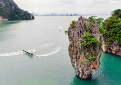 From Phuket Phang Nga & James Bond Canoeing by Speedboat Exclude Hotel Roundtrip Transfer