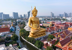  Bangkok: Wat Arun, Chao Phraya River by Canal Highlight Tour