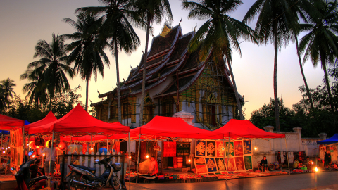 Luang Prabang Evening Street Eat Private Guided Tour