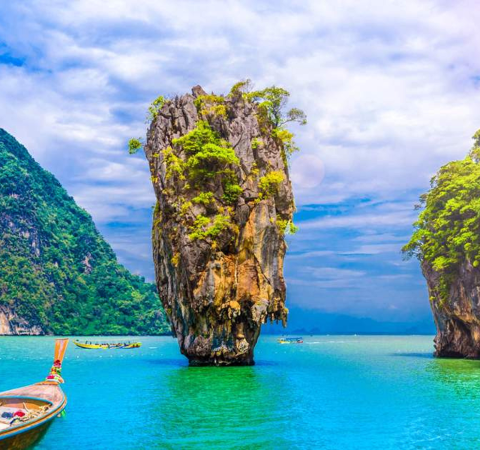 Phuket: James Bonds Island with Lunch and Sea Cave Canoe