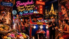 Bangkok:  Street Food and Night Lights by Tuk Tuk