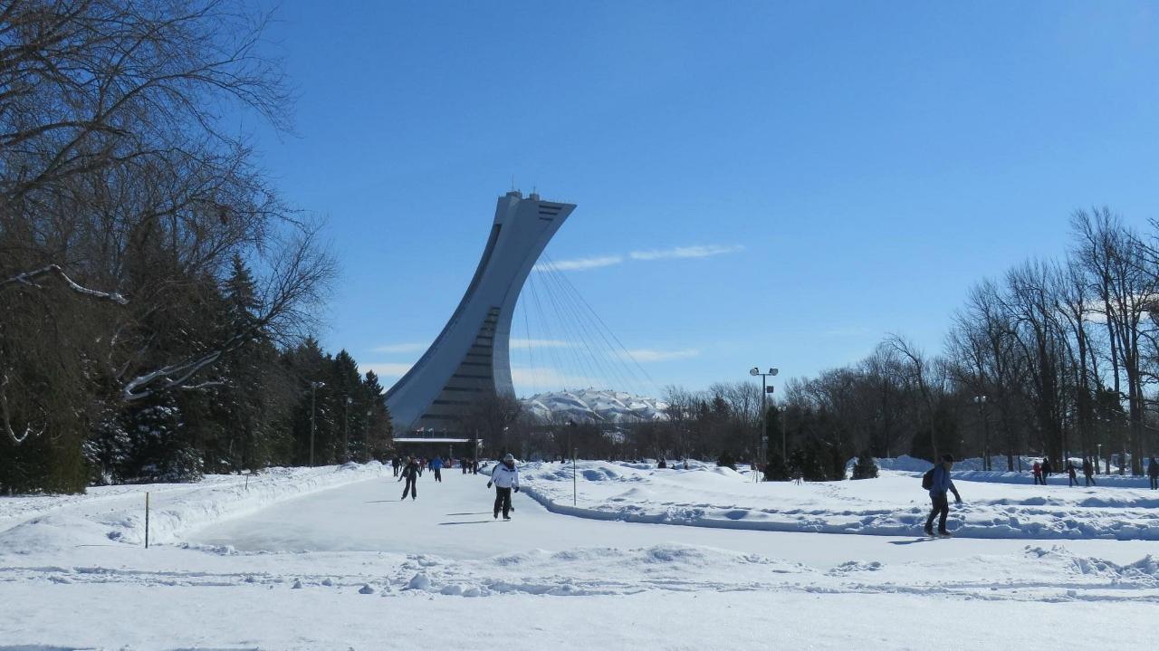 Location patins/Skate rental at Parc Maisonneuve