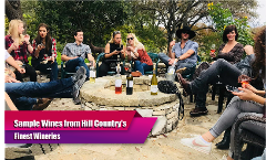 Austin Full Day Private Wine Tasting Tour SAT- Party Bus