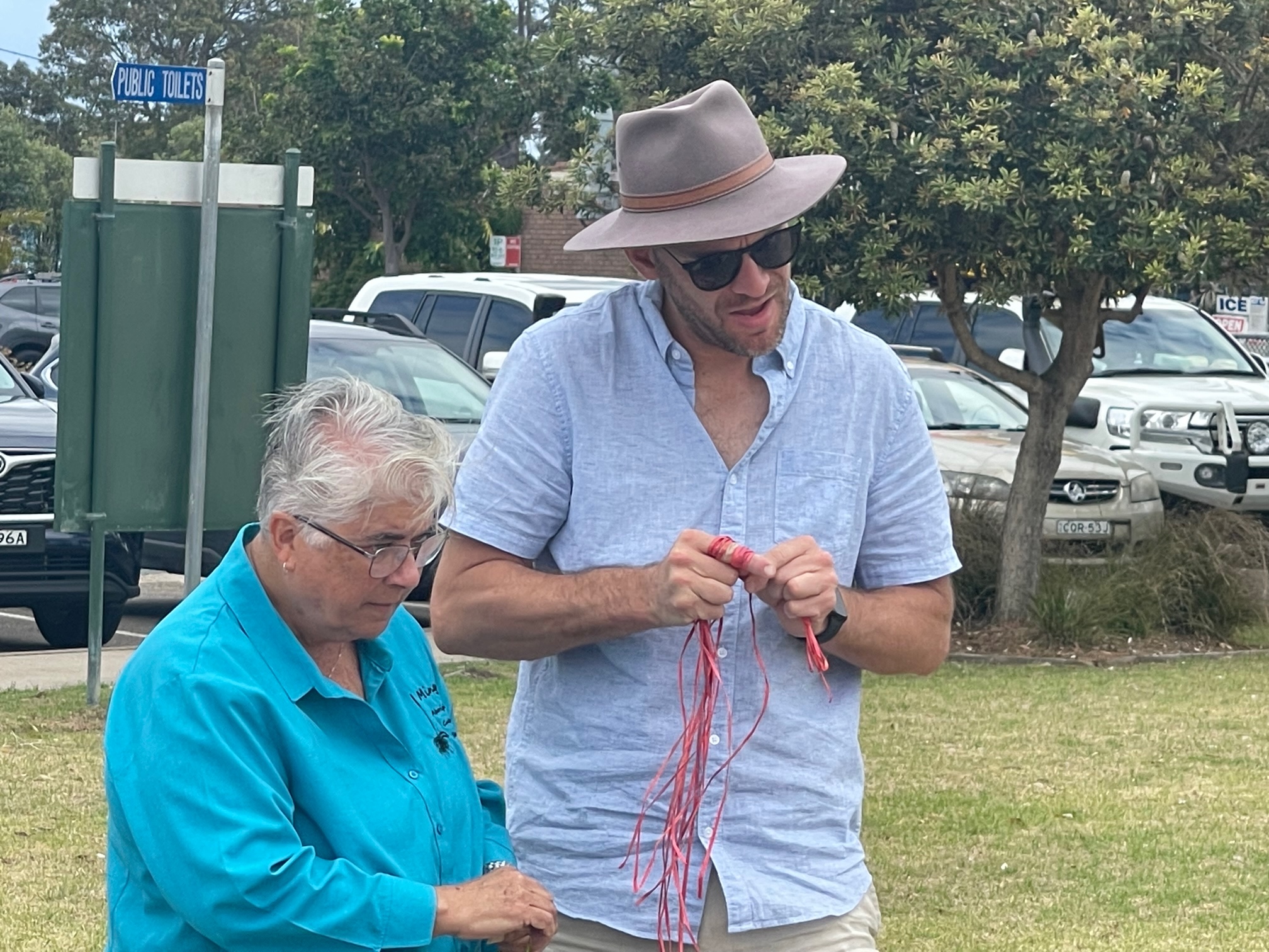 CONNECT TO COUNTRY - BASKET WEAVING WORKSHOP IN NAROOMA WITH ELDER PATRICIA ELLIS FROM MINGA ABORIGNAL CULTURAL SERVICES