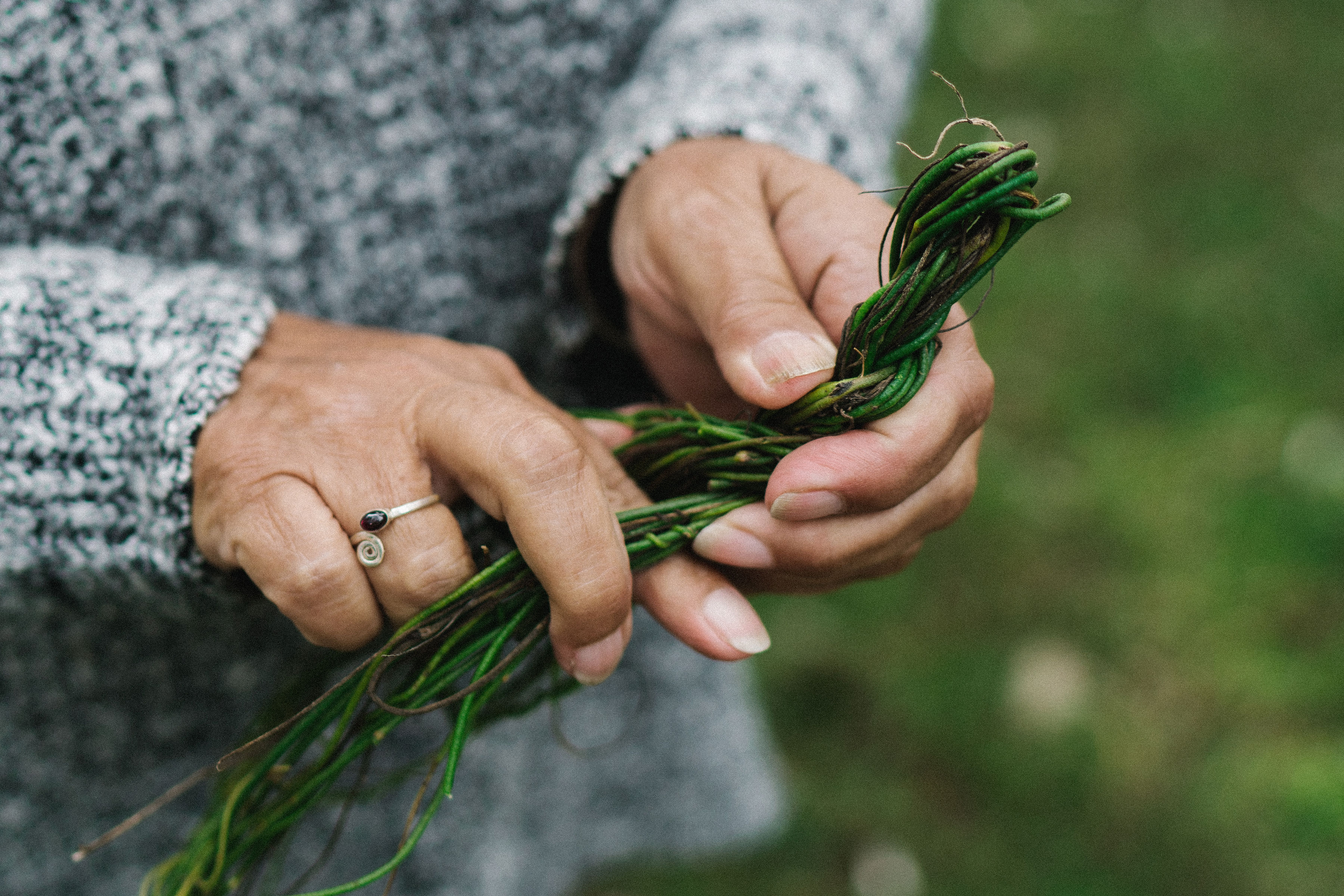 WALKING ON COUNTRY TOUR WITH FIRST NATIONS ELDER DEIDRE MARTIN AT MYSTERY BAY