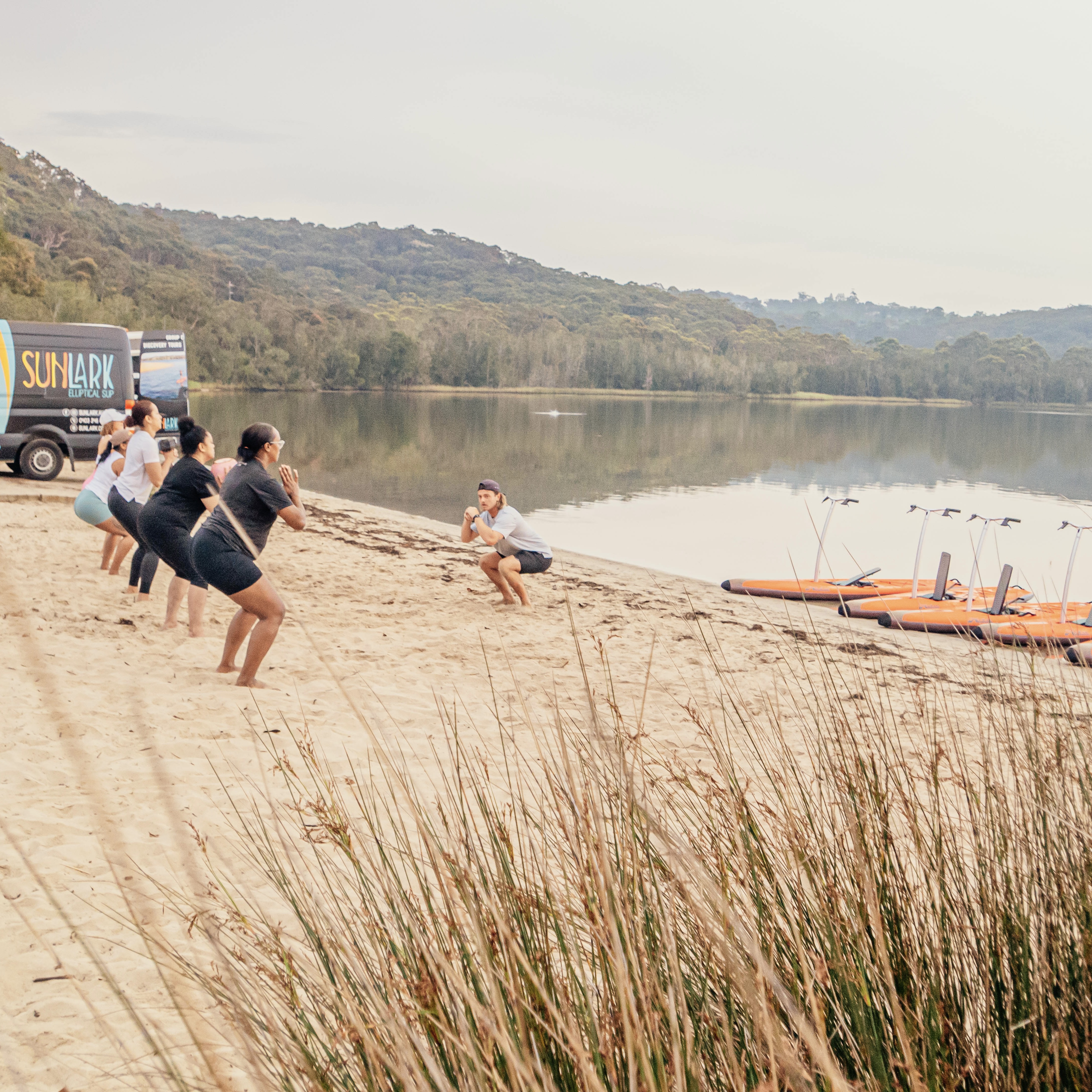 Fitness Group Class + Step Up Paddle Board (SUP) - Narrabeen Lagoon