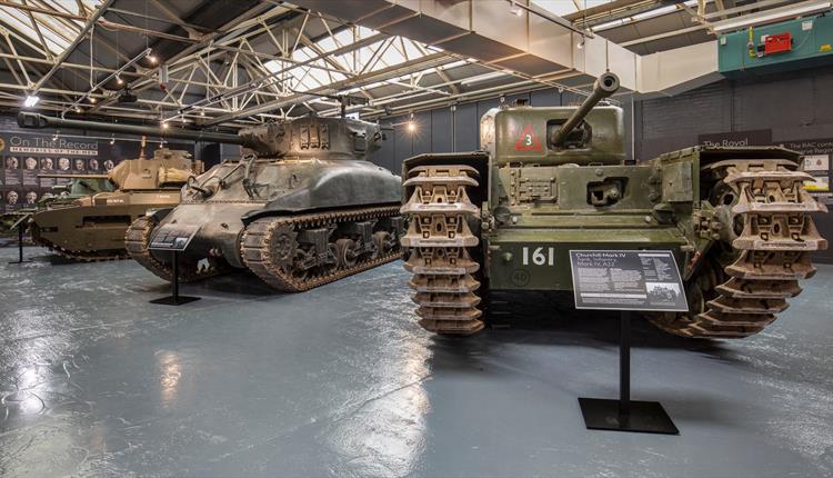 Tank Museum & The Blue Pool (Silver Route)
