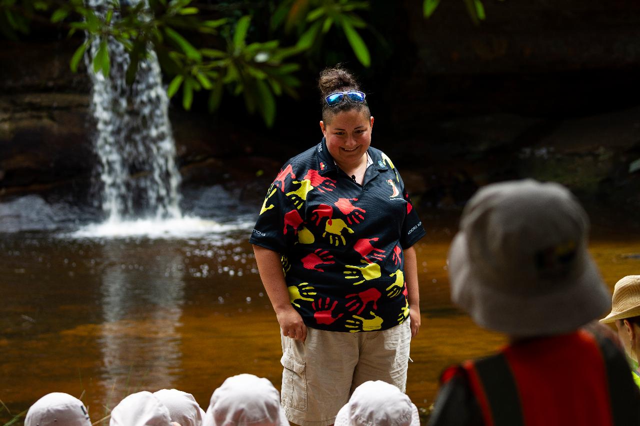 Irrawong Falls - Koori Kinnections Aboriginal Cultural Guided Walk