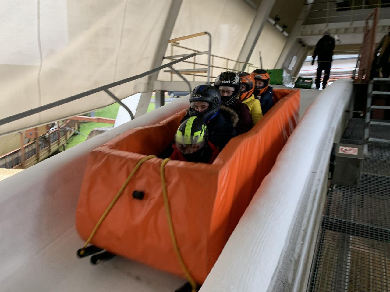 Shared Soft bob/bobsleigh or Soft luge ride in Latvia, Riga