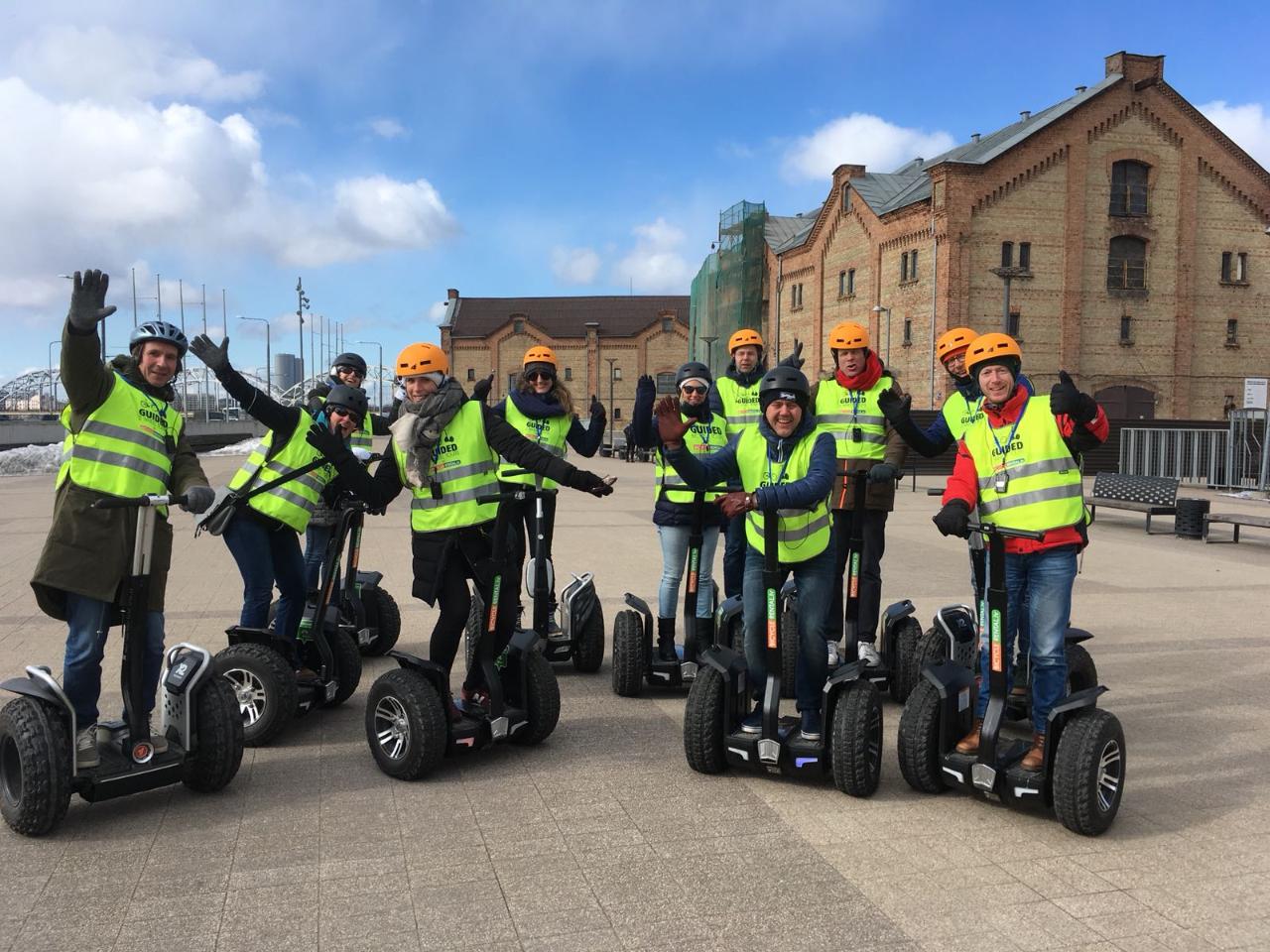 The best of Riga guided segway tour