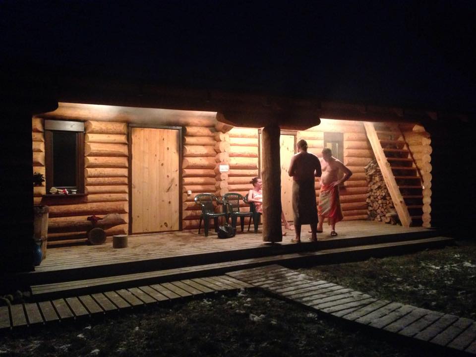 Latvian black bath (sauna) day tour