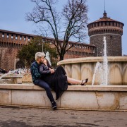 Milan: Professional photoshoot at Sforzesco Castle (Standard)