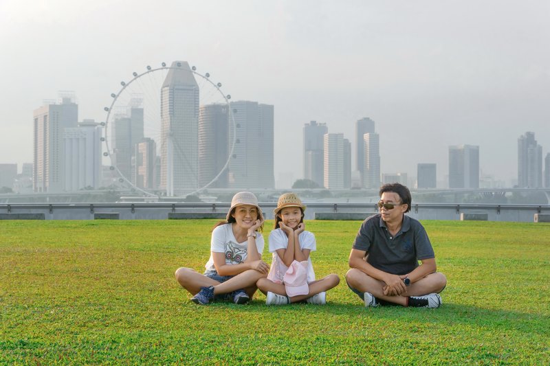 Singapore: Professional photoshoot at Marina Barrage (VIP)