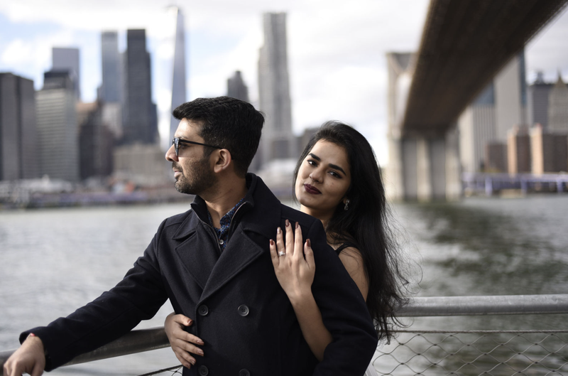 New York: Professional photoshoot at Dumbo (Manhattan Bridge) (Premium)