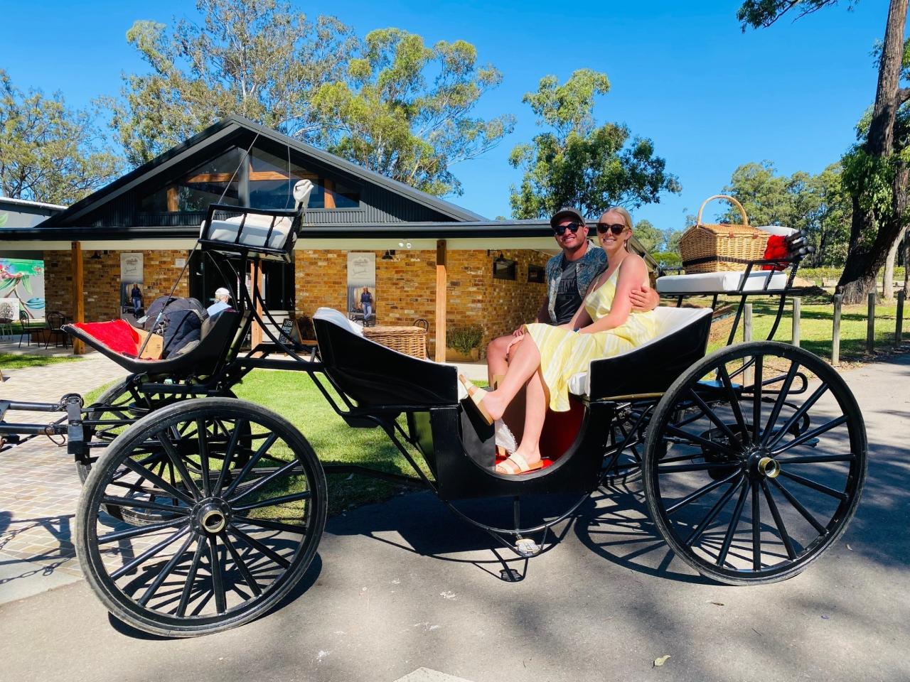 Half Day Exclusive Horse and Carriage Couples Wine Tour