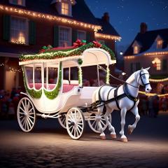 Morpeth Christmas Light Carriage Rides 