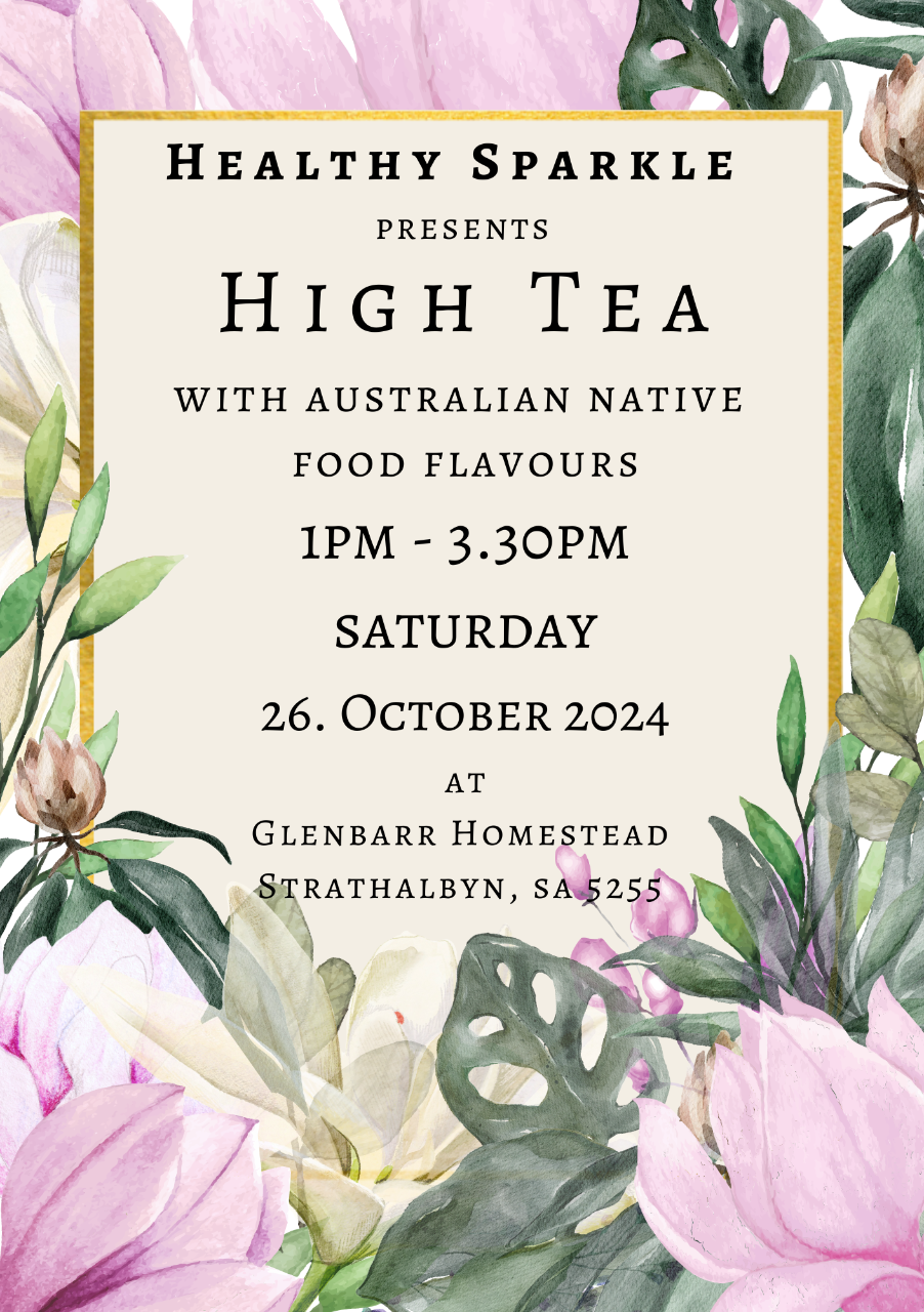 Unique High Tea with Australian Native Food Flavours 