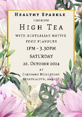 Unique High Tea with Australian Native Food Flavours 