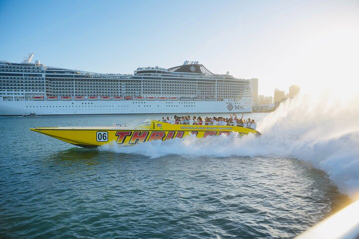 THRILLER SPEEDBOAT SIGHTSEEING ADVENTURE | MIAMI, USA