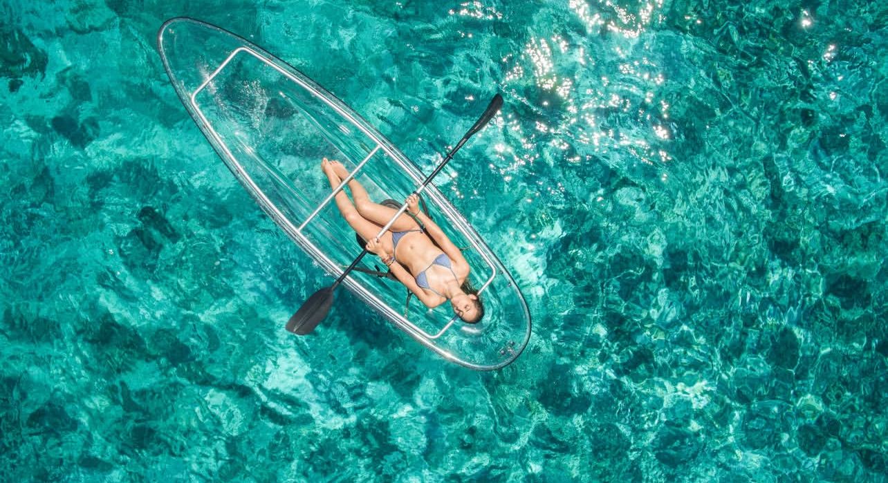 GUIDED CLEAR KAYAK TOUR THROUGH BONEFISH POND - THE MANGROVES