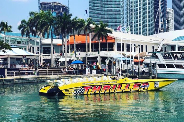 THRILLER SPEEDBOAT SIGHTSEEING ADVENTURE | MIAMI, USA