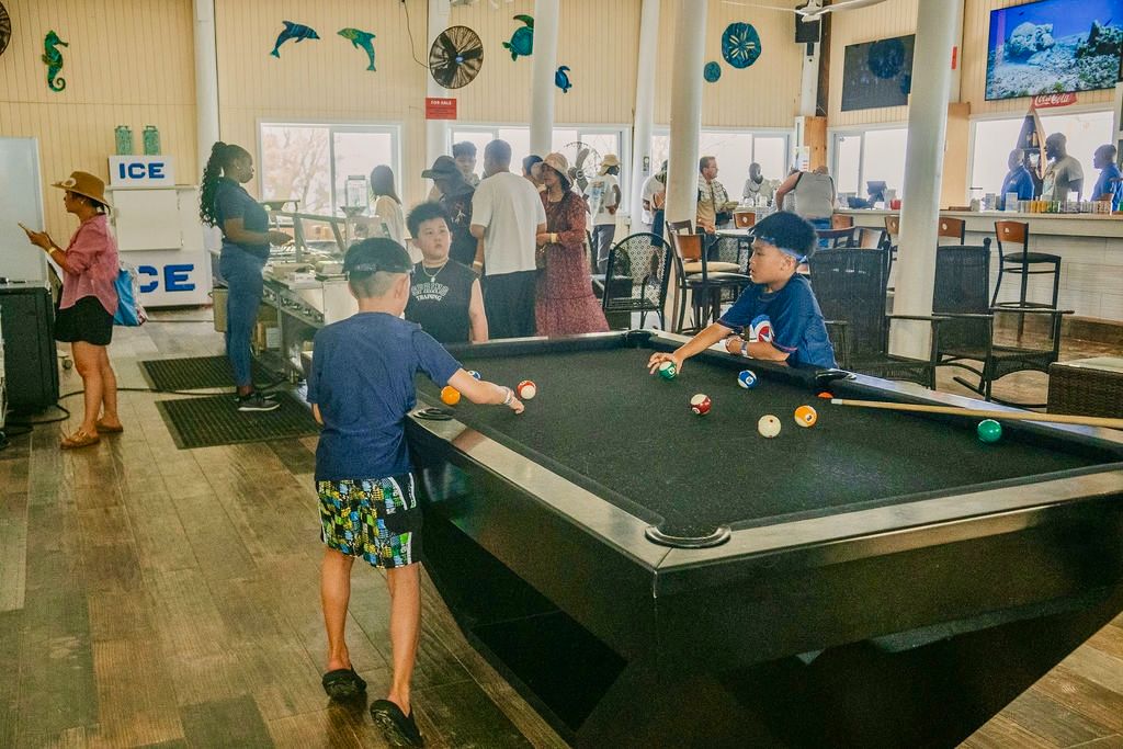 THE ORIGINAL SWIMMING PIGS OF ROSE ISLAND & BEACH DAY - GROUP TOUR 