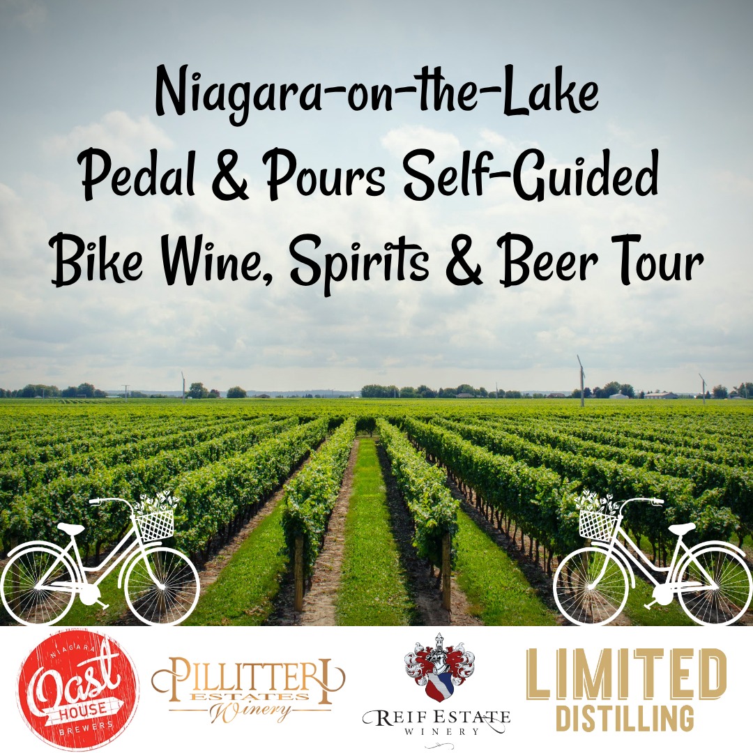 Pedal and Pours Self-Guided Bicycle Tour 