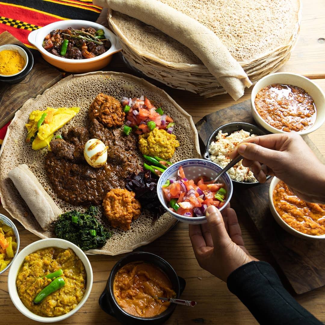 Authentic Ethiopian Cooking Class in Shepherd's Bush Market @ 10:30am