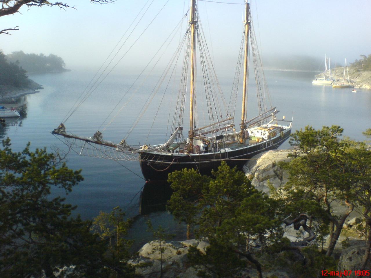Houdini Hangout med segelfartyg till Nämdöskärgårdens nationalpark 7-9 juni 2024