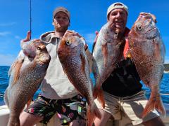 5 hour shared morning charter reef fish